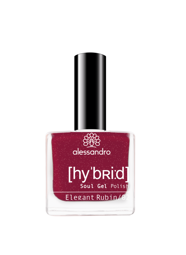 alessandro Hybrid Soul Gel Polish, Elegant Rubin alessandro Hybrid Soul Gel Polish, Elegant Rubin