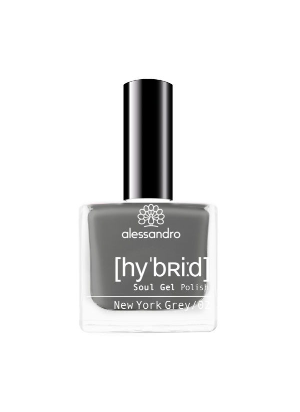 alessandro Hybrid Soul Gel Polish, New York Grey alessandro Hybrid Soul Gel Polish, New York Grey