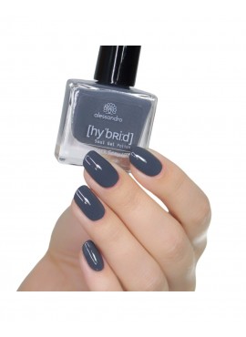 alessandro Hybrid Soul Gel Polish, New York Grey