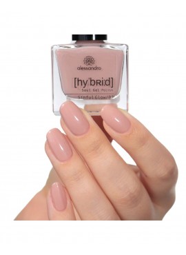alessandro Hybrid Soul Gel Polish, Sinful Glow