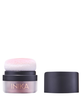 Inika Mineral Blusher Puff Pot, Rosy Glow