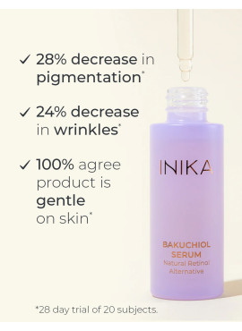 INIKA Organic Bakuchiol Serum (Natural Retinol Alternative)