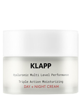 KLAPP Hyaluronic Triple Action Moisture Day + Night Cream