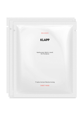 KLAPP Hyaluronic Triple Action Moisture Sheet Mask