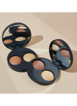 Mineral Baked Blush Duo, PINK TICKLE